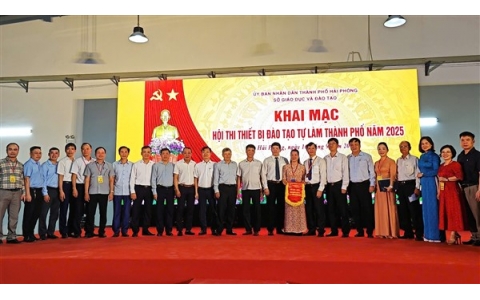 Hội thi thiết bị đào tạo tự làm Thành phố năm 2025